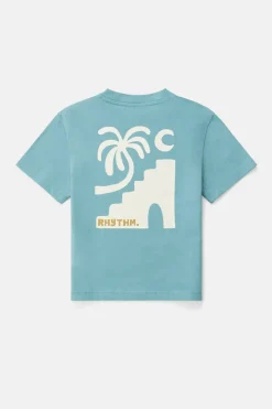 Kids Oasis SS T-Shirt Seafoam