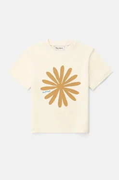 Kids Sun Ra SS T-Shirt Natural White