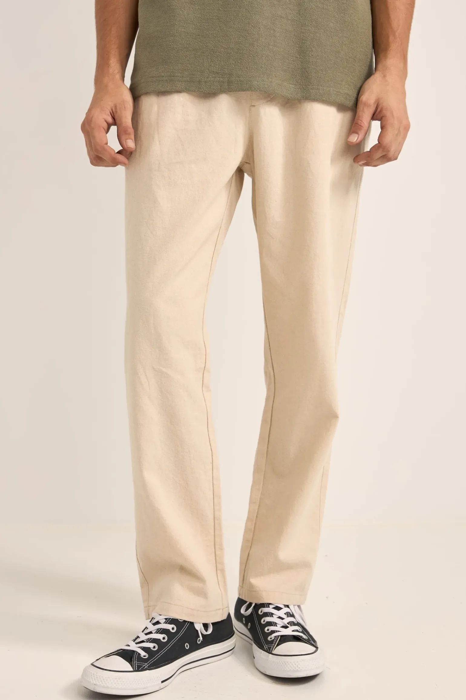 Linen Jam Pant Bone