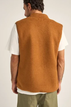 Marco Sherpa Vest Tobacco