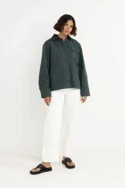 Rowan Barn Jacket Forest Green