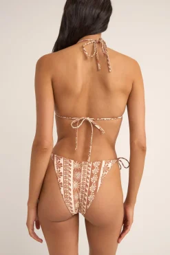 Seafarer Slide Tri Top Brown