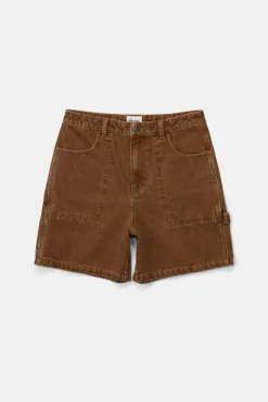 Slacker Denim Short Tobacco