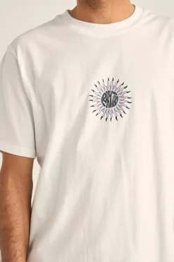 Sun Beams Vintage Ss T-Shirt Vintage White