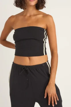 Track Bandeau Top Black