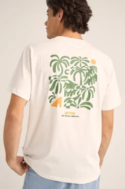 Trees Ss T-Shirt Vintage White