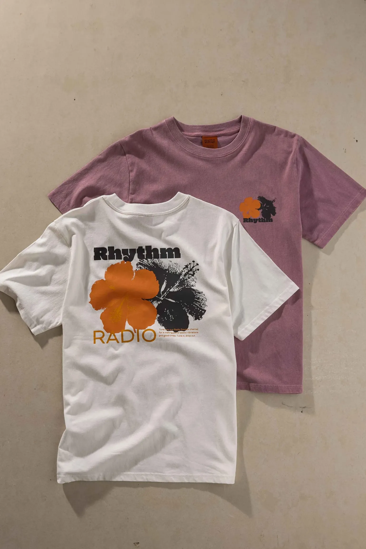 Tropic Radio Vintage Ss T-Shirt White