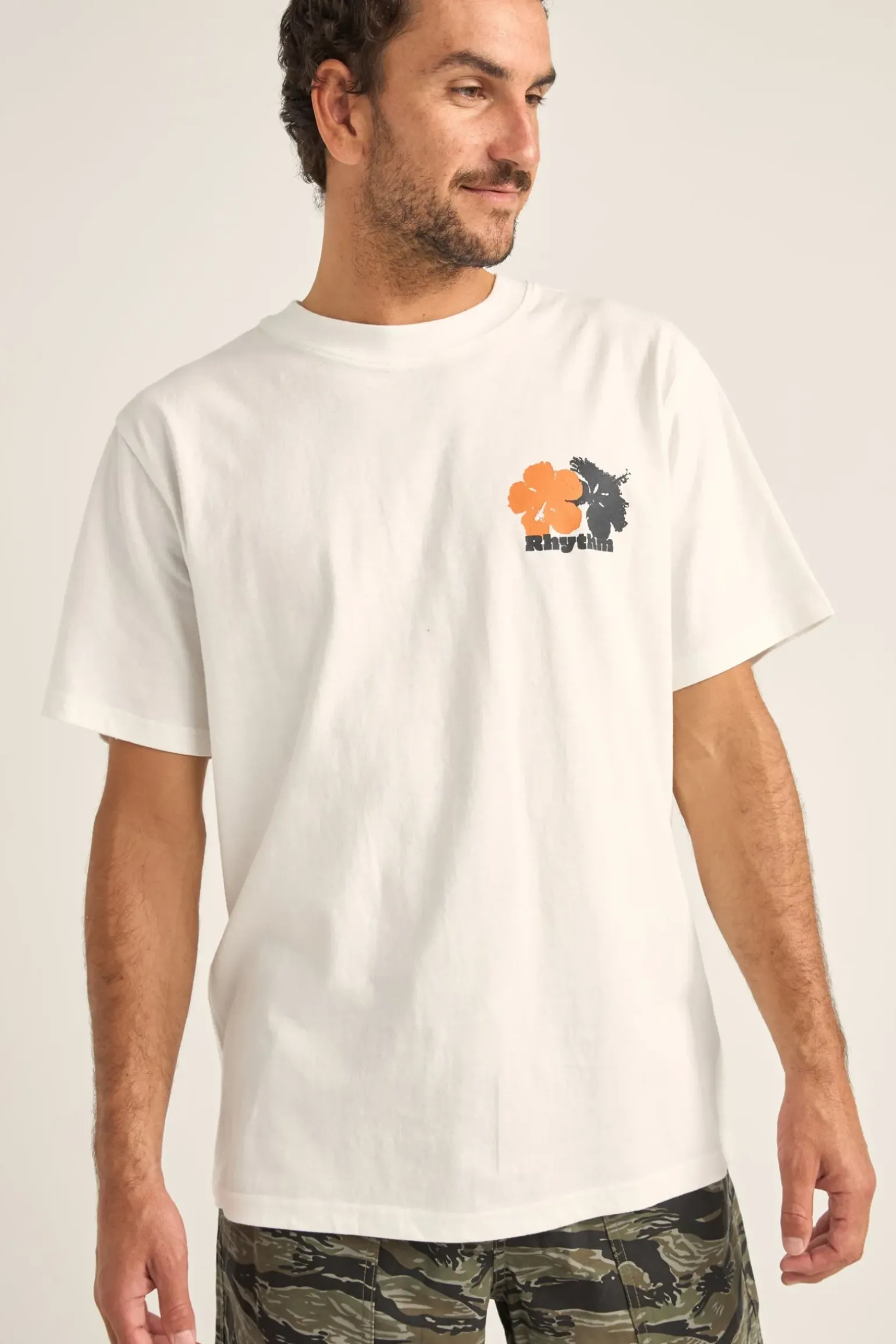 Tropic Radio Vintage Ss T-Shirt White