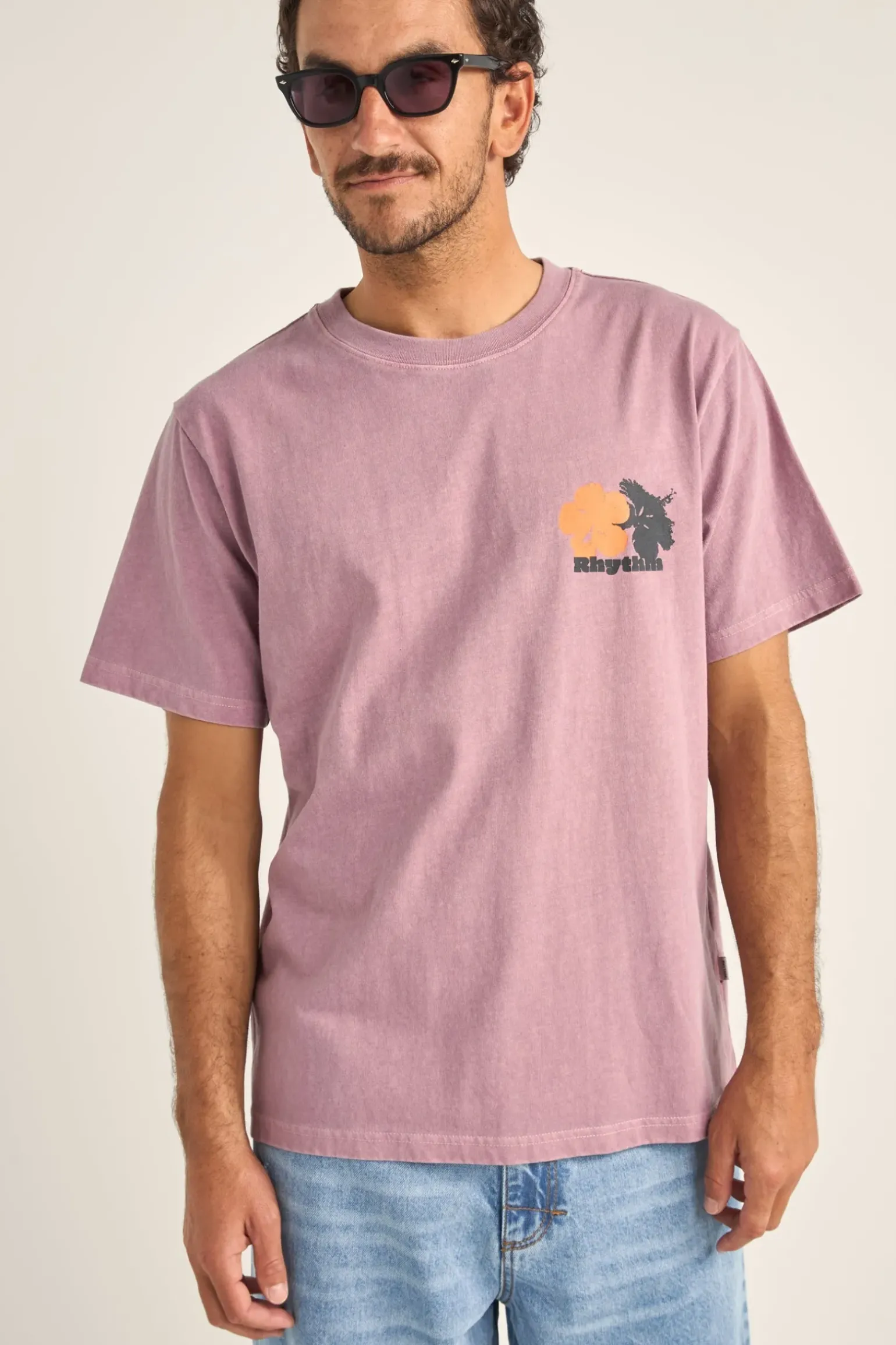 Tropic Radio Vintage Ss T-Shirt Grape
