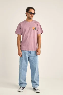 Tropic Radio Vintage Ss T-Shirt Grape