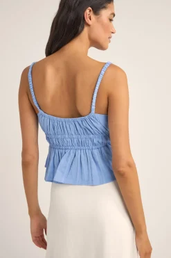 Tyler Baby Doll Top Cornflower