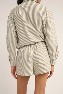 Valley Stripe Short Ivy