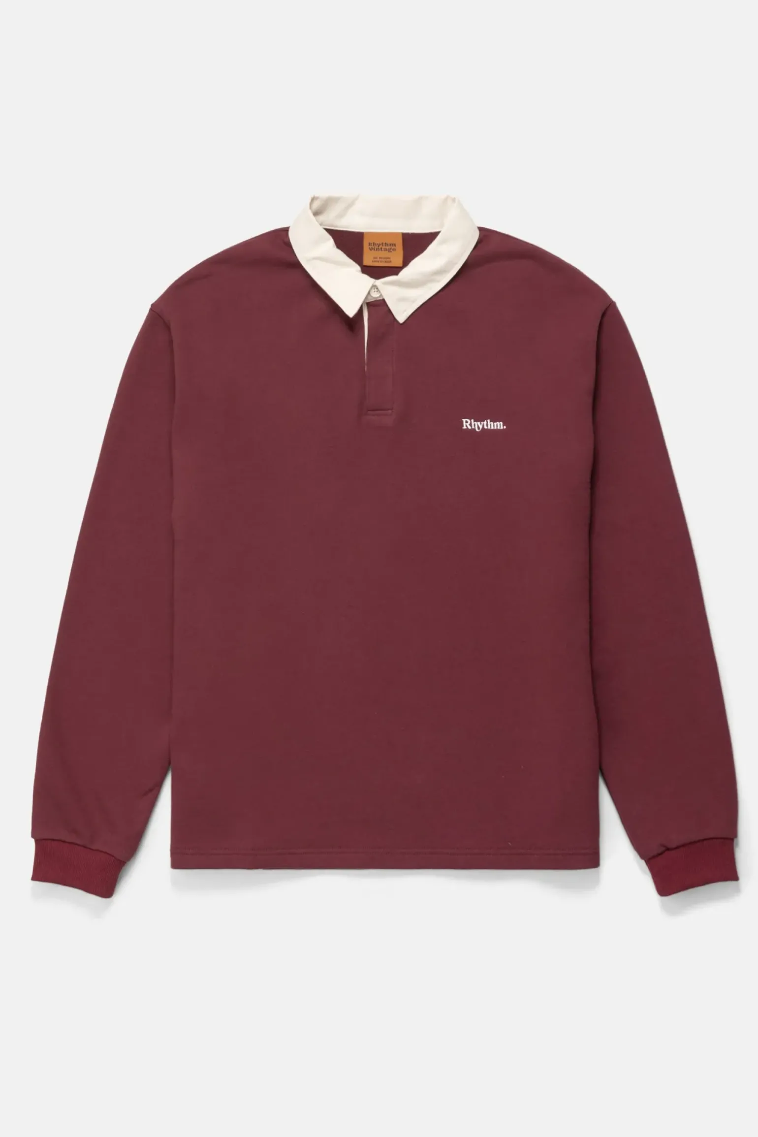 Vintage Rugby Ls Polo Merlot