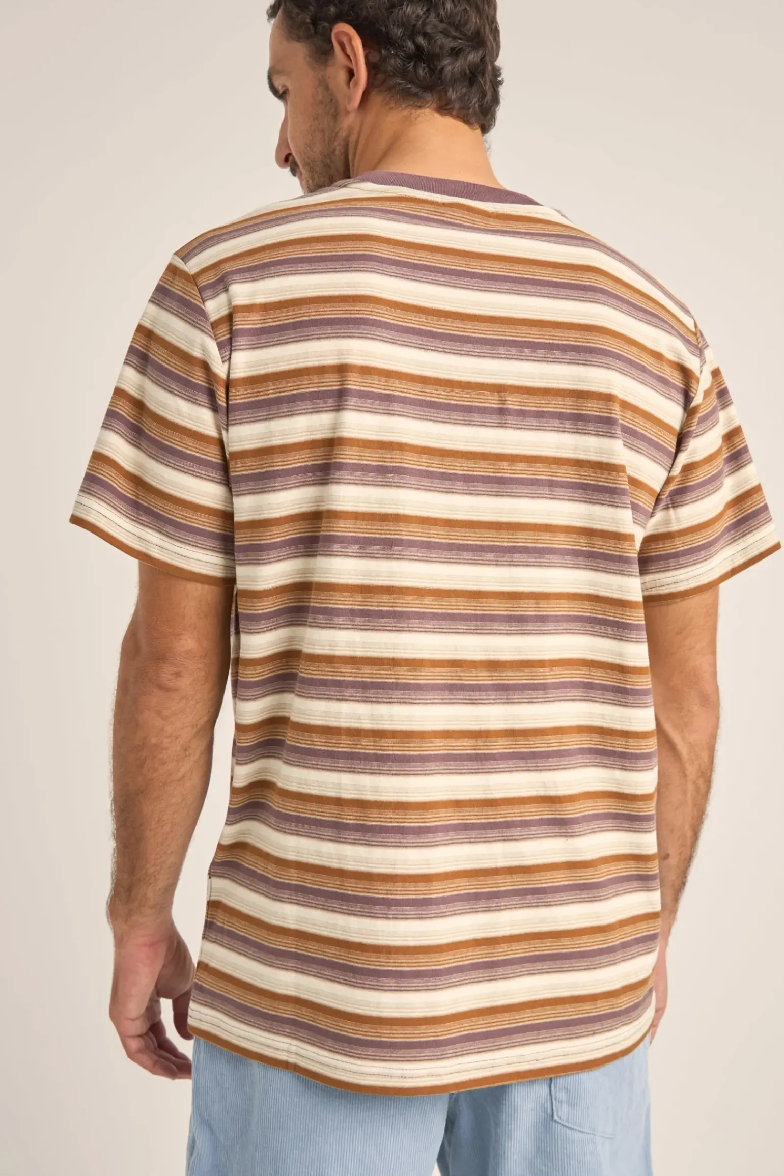 Vintage Stripe SS T-Shirt Cedar