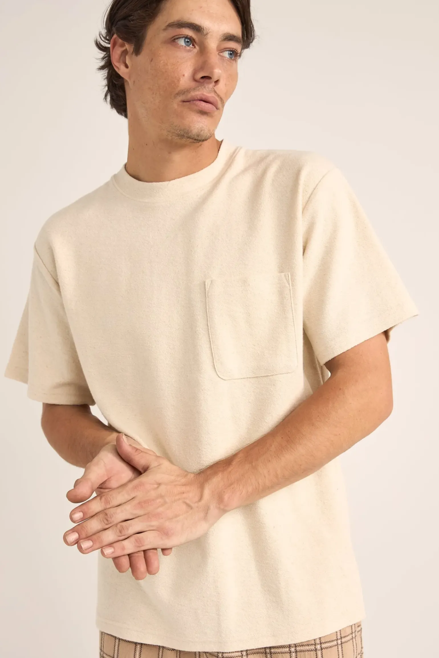 Vintage Terry SS T-Shirt Natural