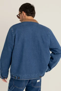 Washed Denim James Jacket Blue Wash