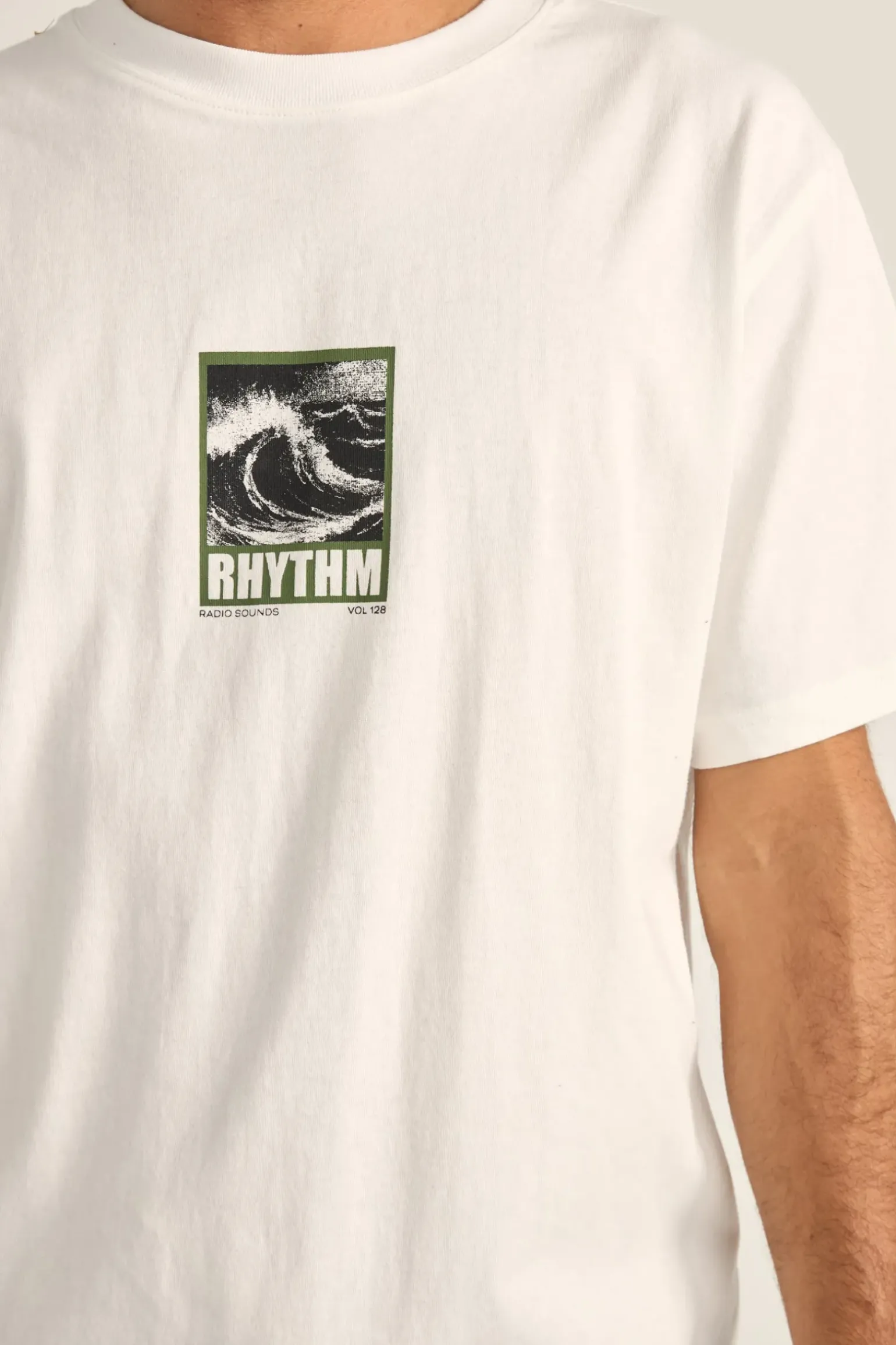 Wild Waves Vintage Ss T-Shirt Vintage White